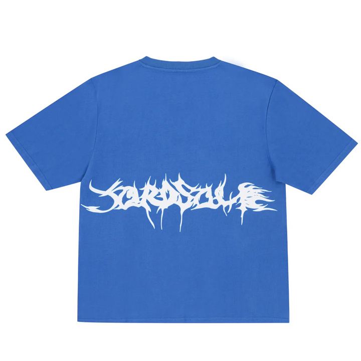 YARDSALE Wired T-Shirt Blue - PAGER TOKYO