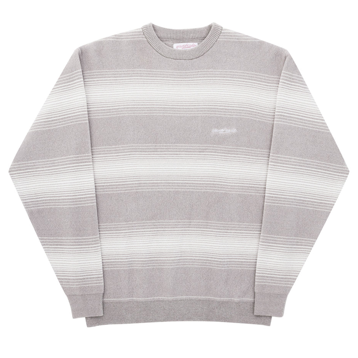 YARDSALE Chenille Ripple Knit Stone Off-White : PAGER TOKYO