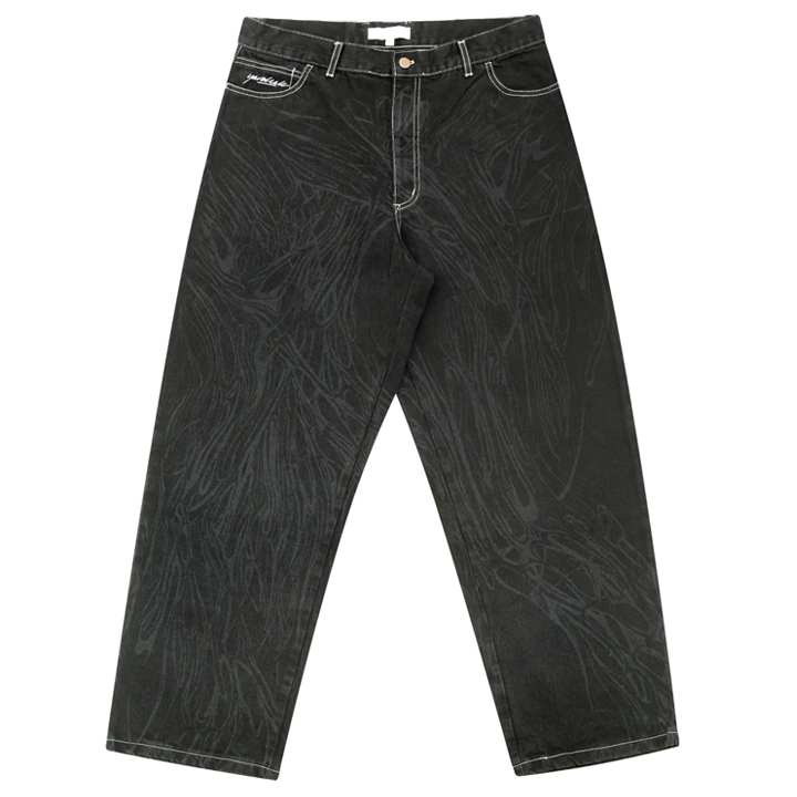 Yardsale Ripper Jeans Contrast Black - PAGER TOKYO