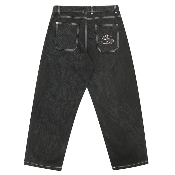 割引発見 Phantasy 新品Yardsale Jeans サイズL Black パンツ - www