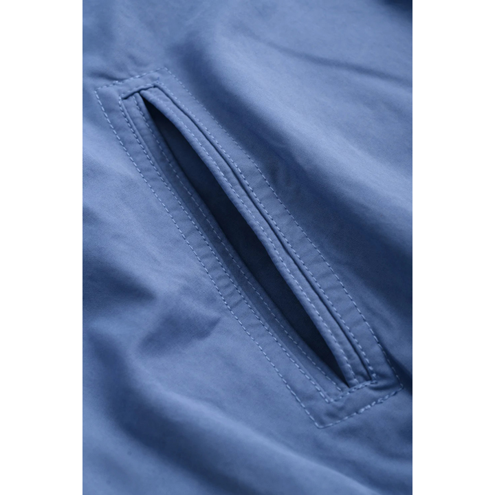 YARDSALE Sunscript Hooded Jacket Blue - PAGER TOKYO